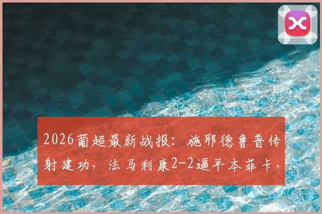 2026葡超最新战报：施耶德鲁普传射建功，法马利康2-2逼平本菲卡，积分榜悬念再起