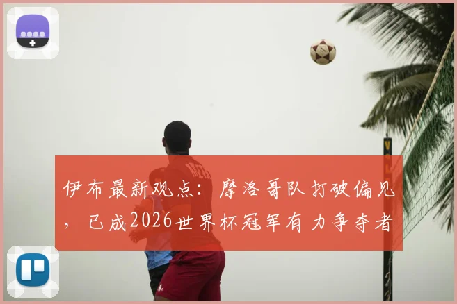 伊布最新观点：摩洛哥队打破偏见，已成2026世界杯冠军有力争夺者